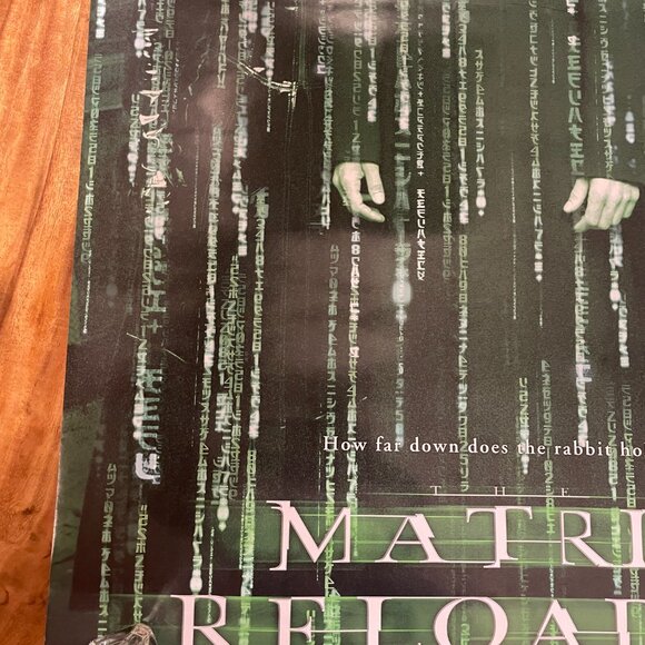 Matrix Reloaded Movie Poster #2710 Neo Trinity Morphus Brand New 2003 - Picture 8 of 11